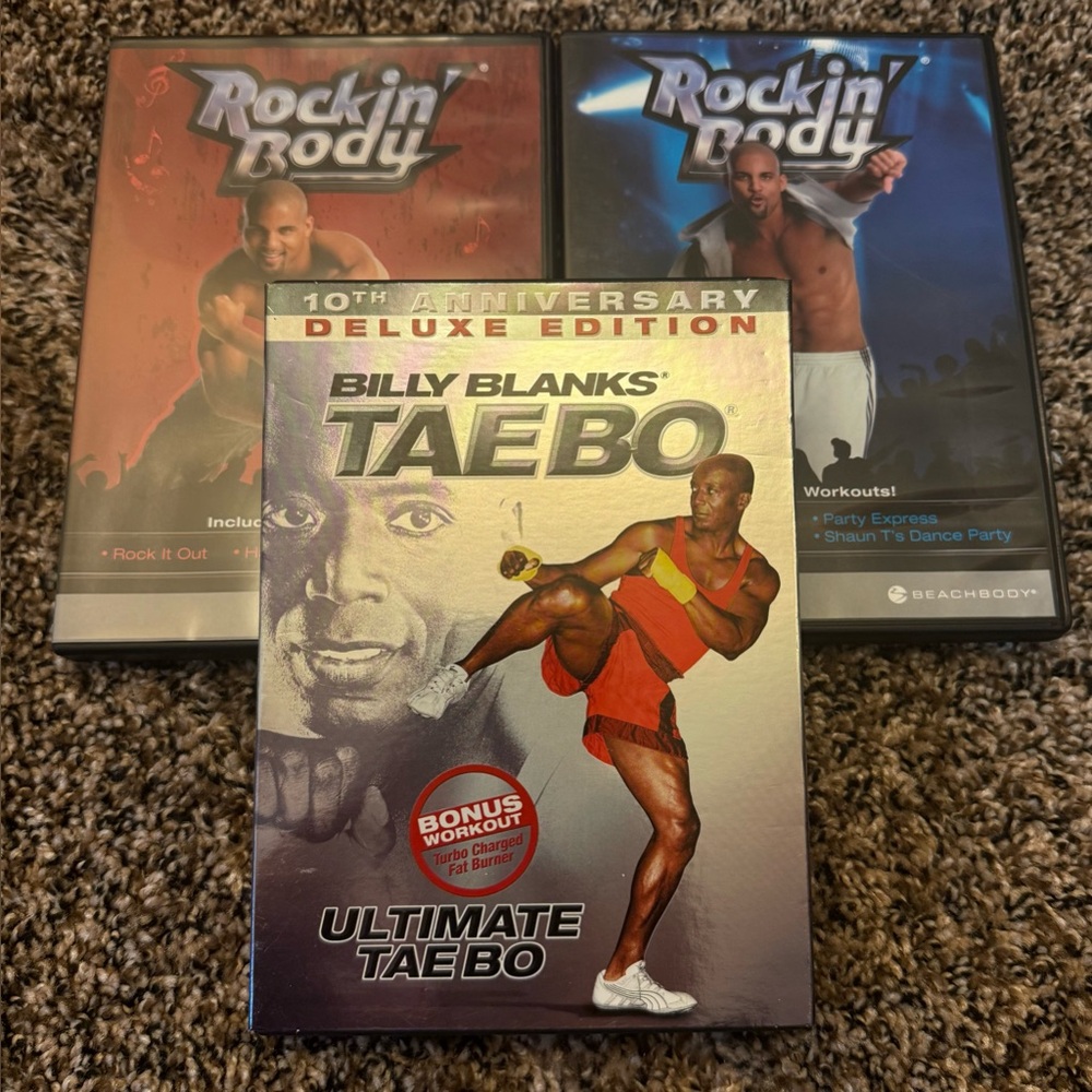Bundle of Workout DVDs